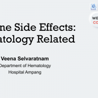 [21/04/2021] “Vaccine Side Effects: Haematology Related” by Dr. Veena Selvaratnam
